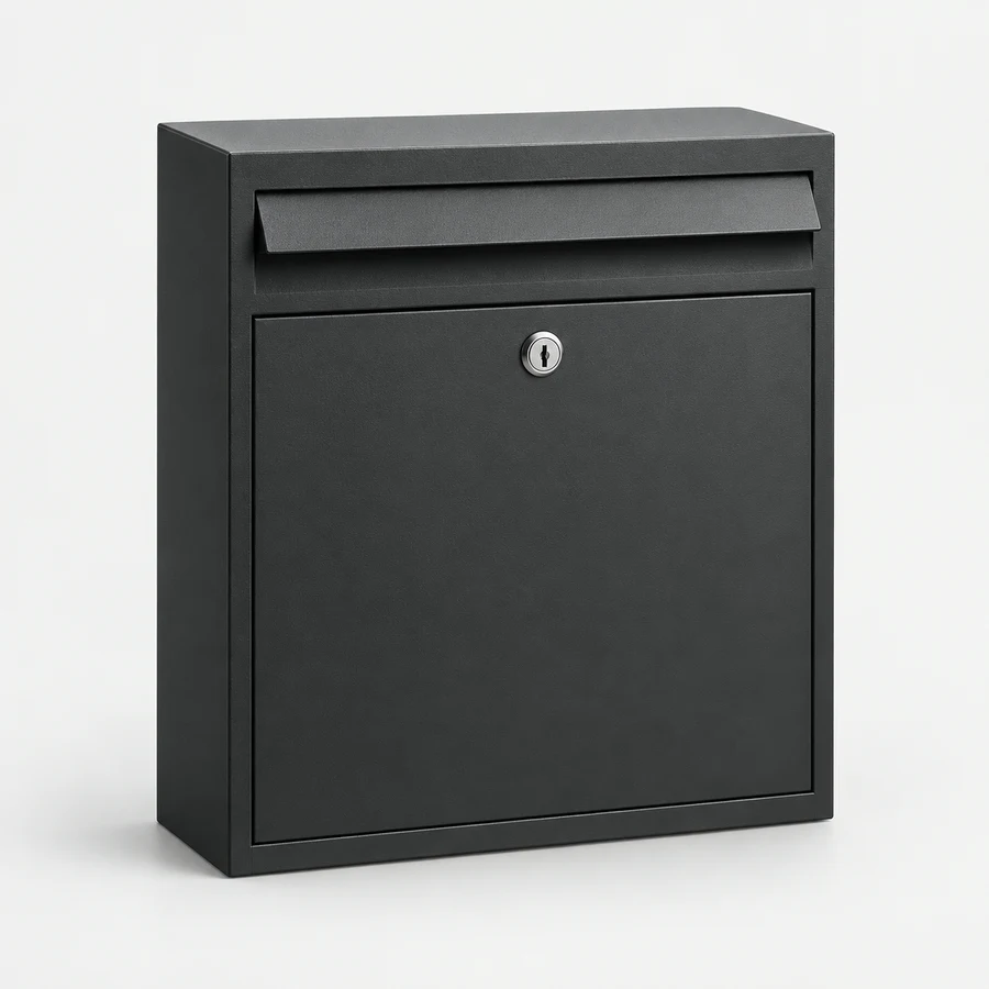 Metal mailboxes category illustration